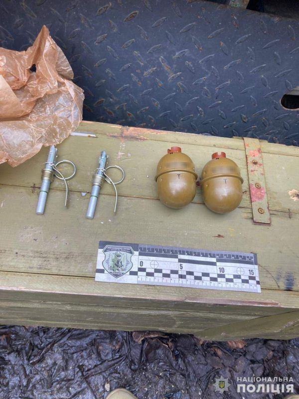 У жителя деоккупированного города Николаевской области нашли боевые гранаты