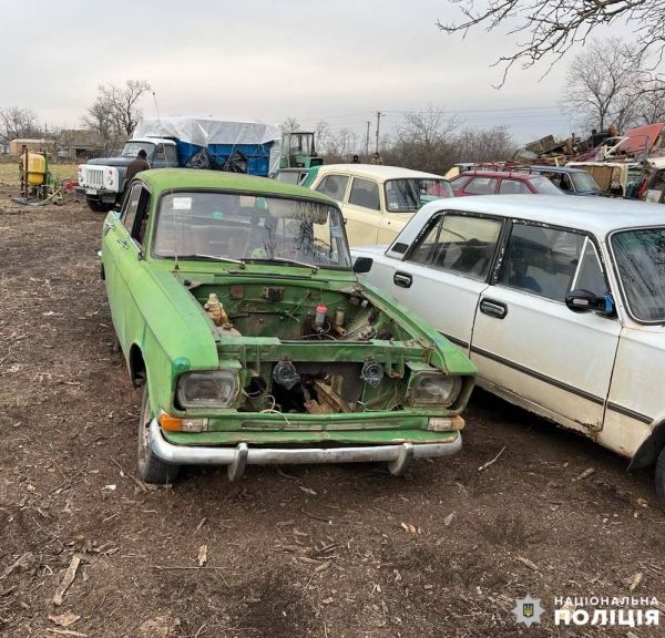 В Николаевской области автомастер вместо ремонта подержанных автомобилей сдал их на металлолом
