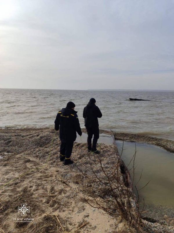 На Бугском лимане под Николаевом в поисковой операции участвововали подводный дрон и водолазы