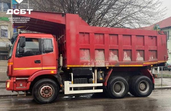 На Николаевщине «Укртрансбезопасность» оштрафовала водителя грузовика на 68 тысяч