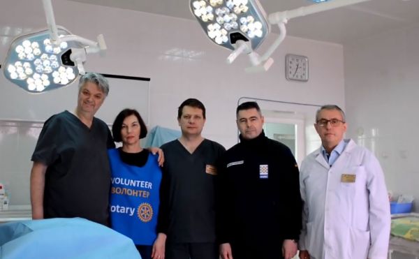 Благодаря бельгийским друзьям операционные николаевской больницы №3 оснастили современным освещением