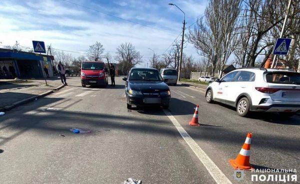 В Николаеве водитель Daewoo сбил женщину на пешеходном переходе
