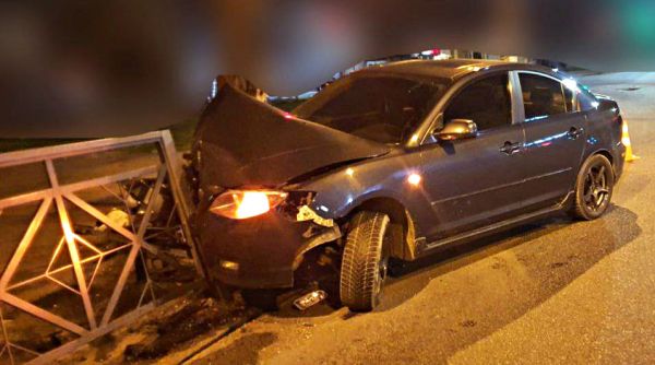 У пьяной водительницы, которая устроила аварию в Николаеве, норма алкоголя была превышена в 9 раз