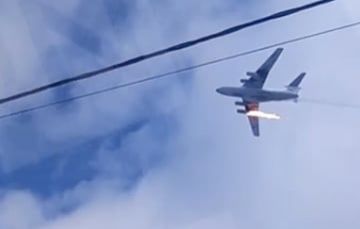 Под российским Иваново загорелся и упал военно-транспортный самолет Ил-76. Погибли 15 человек