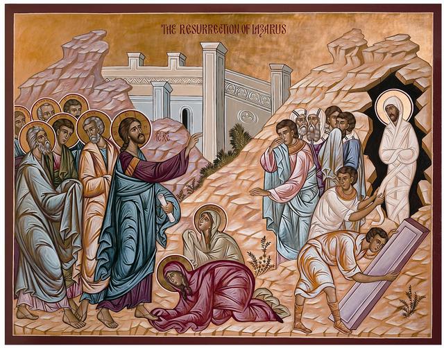27 апреля Церковь вспоминает воскрешение Лазаря