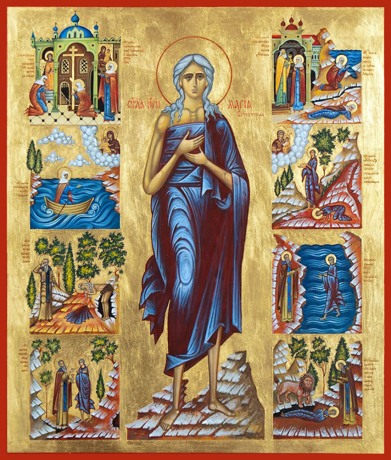 Преподобна Марія Єгипетська очами святого Іоанна Сан-Франциського