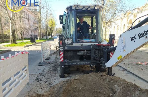 В Николаеве из-за ремонта перекрыли квартал улицы Обсерваторной