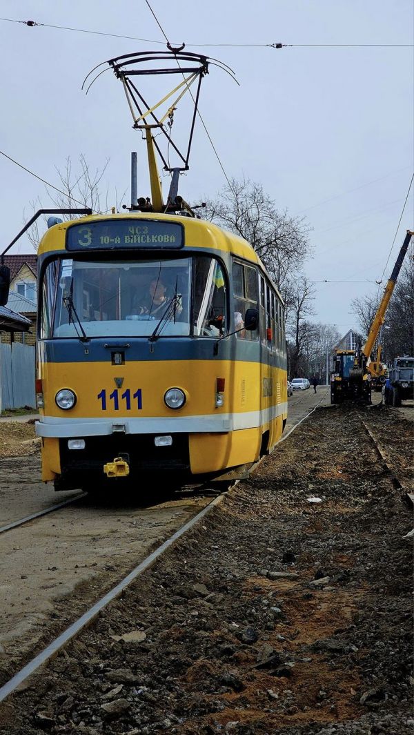 В Николаеве трамвай №3 снова изменит маршрут