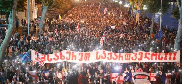 В Тбилиси состоялся крупнейший массовый протест – горожане готовят еще один