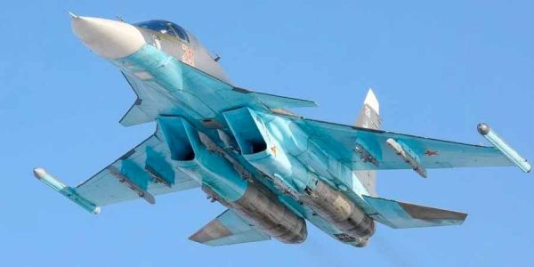 В Северной Осетии разбился российский истребитель-бомбардировщик Су-34