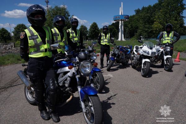 В Николаеве патрульные полицейские пересядут на мотоциклы