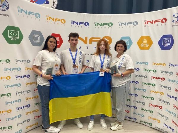 Студенты Николаевского училища №21 стали бронзовыми призерами Международного конкурса Infomatrix 2024