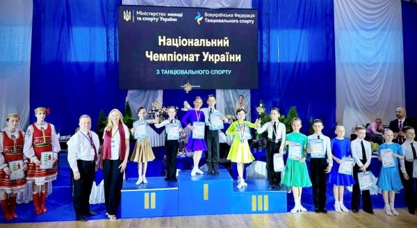 Южноукраинцы завоевали награды чемпионата Украины по танцевальному спорту