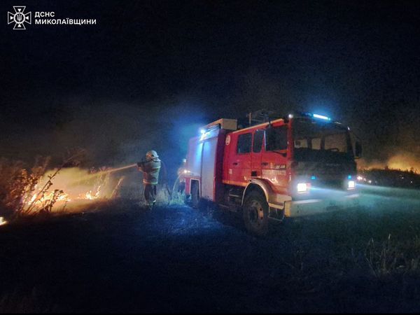 В Николаеве ночью горел двухэтажный дом