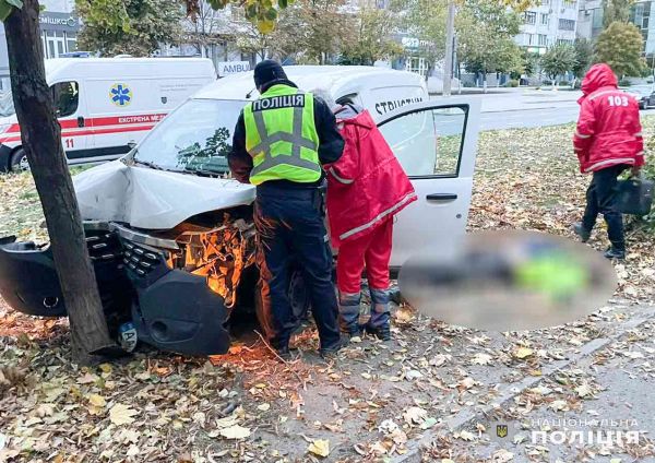 Утром в центре города Николаева погиб водитель