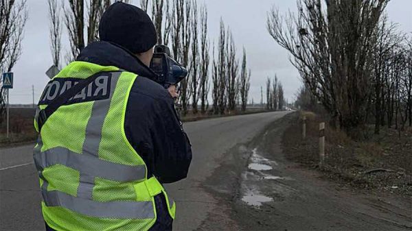 Патрульная полиция: в Николаевской области измеряют скорость именно в местах концентрации ДТП