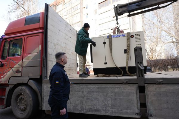 Детский сад в Николаеве получил мощный генератор от «Ротари Клуба»