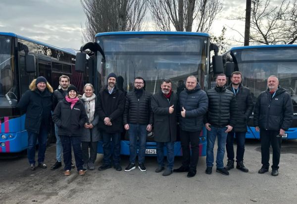 В Николаеве посланникам ООН показали результаты обновления коммунального автопарка