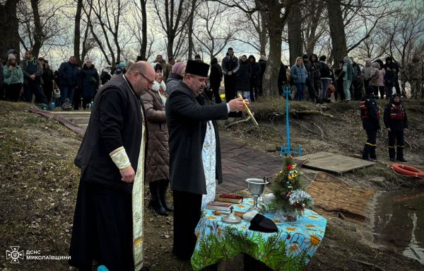 В Николаевской области верующим организовали 13 мест для омовения на Водохрещение (фото)